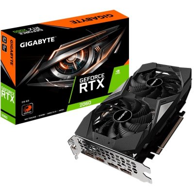 GIGABYTE Carte Graphique  GEFORCE RTX 2060 D6 6G 