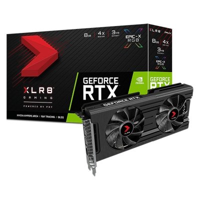 PNY Carte graphique -  - GeForce RTX 3050 8GB XLR8 Gaming REVEL EPIC-X 