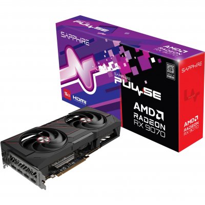 SAPPHIRE Carte graphique  Pulse RX 9070 GRE OC 12Go