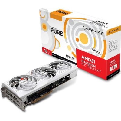 SAPPHIRE Carte graphique  Pure Radeon RX 7800 XT GAMING OC 16GB