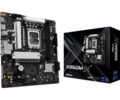 ASROCK Carte+M%C3% A8re++B860M-X+%28Intel+LGA+1851%29+Micro+ATX