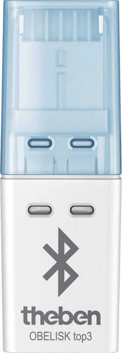 THEBEN Carte m&eacute;moire Bluetooth Obelisk Top 3 - Blanc & bleu