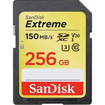 SANDISK Carte m&eacute;moire flash -  -  - 256GB -  -  (SDSDXV5-256G-GNCIN)