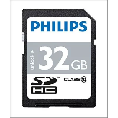 PHLI Carte M&eacute;moire Micro SD Philips Class 10 32 Go 