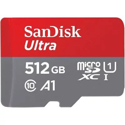 SANDISK Carte m&eacute;moire micro SD  Ultra A1 512 Go 