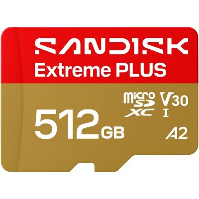 SANDISK Carte m&eacute;moire microSDXC&trade;  Extreme&reg; Go 512 Go UHS-I