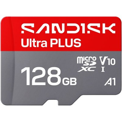 SANDISK Carte m&eacute;moire microSDXC&trade;  Ultra&reg; Plus 128 Go UHS-I