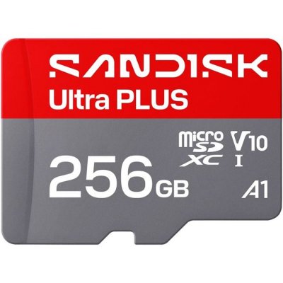 SANDISK Carte m&eacute;moire microSDXC&trade;  Ultra&reg; Plus 256 Go UHS-I