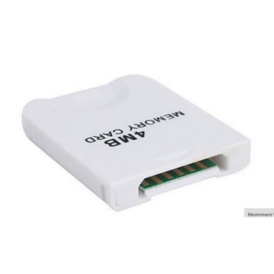 STRA&SZLIG;E GAME Carte m&eacute;moire pour Nintendo Gamecube / Wii - 4 Mo - 