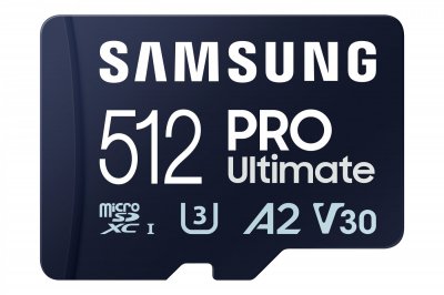 SAMSUNG Carte m&eacute;moire  PRO Ultimate - Micro SD 512Go V30