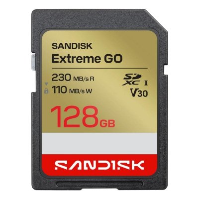 SANDISK Carte m&eacute;moire SD -  - Extreme GO 128 Go SDXC - UHS-I - 230 MB/s