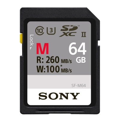 SONY Carte m&eacute;moire SD  SDXC 64 Go UHS-II