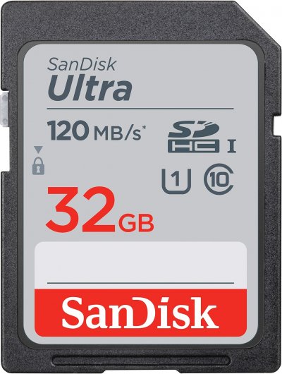 SANDISK Carte m&eacute;moire SDHC  Ultra 32 Go Gris 