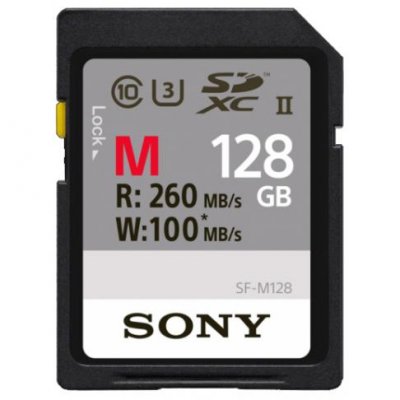 SONY Carte m&eacute;moire  SDXC 128 Go UHS-II