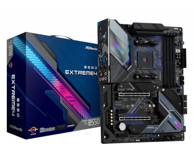 ASROCK Carte m&egrave;re  B550 Extreme4 - B550/AM4/ATX 