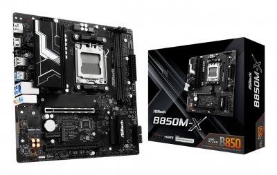 ASROCK Carte M&egrave;re -  - B850M-X - Micro ATX - AMD AM5 - DDR5 - PCIe 4.0 