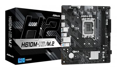 ASROCK Carte m&egrave;re  h610m-h2m.2 lga 1700 intel h610 