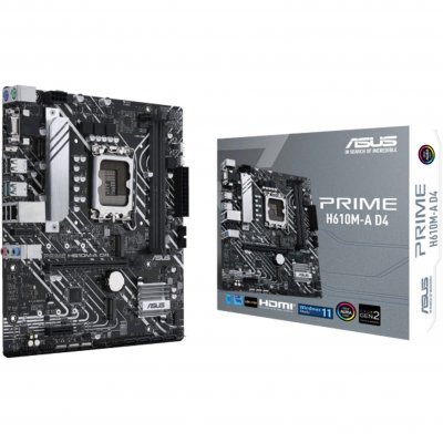 ASUS Carte m&egrave;re  h610m-a d4-csm 1700 90MB19P0-M0EAYC