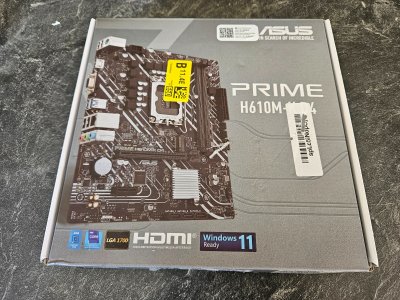 ASUS Carte m&egrave;re  PRIME H610M-K D4 - H610/LGA1700/DDR4/mATX 