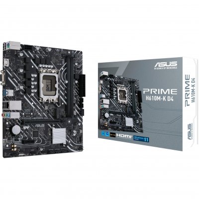 ASUS Carte m&egrave;re  PRIME H610M-K D4 - H610/LGA1700/DDR4/mATX 