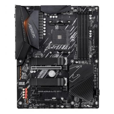 GIGABYTE Carte m&egrave;re  B550 AORUS ELITE WIFI7 AMD B550 AM4 DDR4 ATX RGB