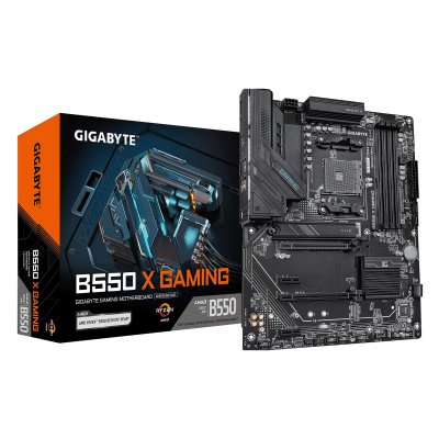 GIGABYTE Carte m&egrave;re  B550 X GAMING AMD B550 AM4 DDR4 ATX 2.5GbE M.2 RAID