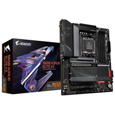 GIGABYTE Carte m&egrave;re  b650 aorus elite ax ice intel wi-fi 6 amd b650 amd am5 B650 A ELITE AX ICE