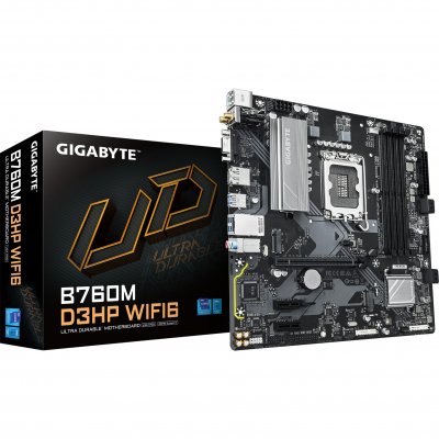 GIGABYTE Carte M&egrave;re  B760M D3HP WiFi6 DDR5 LGA 1700 Micro ATX
