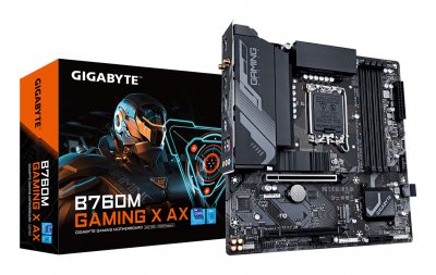 GIGABYTE Carte m&egrave;re  b760m gaming x ax 1.2 lga 1700 B760M GAMING X AX
