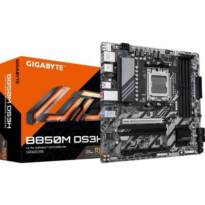 GIGABYTE Carte m&egrave;re  B850M DS3H - B850/AM5/DDR5/mATX