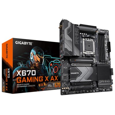 GIGABYTE Carte m&egrave;re  X670 GAMING X AX - X670/AM5/DDR5/ATX 