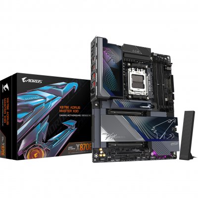 GIGABYTE Carte m&egrave;re  X870E Aorus MASTER X3D ATX Chipset AMD X870E