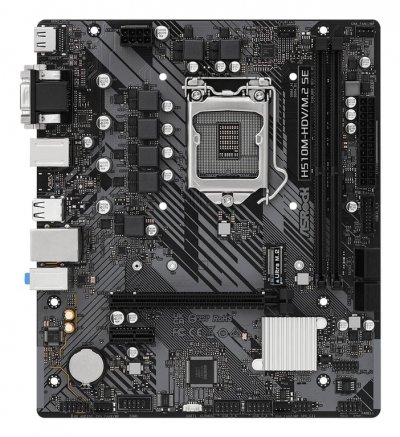 ASROCK Carte m&egrave;re h510m-hdvm.2 se (intel lga 1200) micro atx 90-MXBM00-A0UAYZ