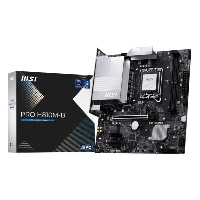 MSI Carte m&egrave;re Micro ATX -  - Pro H810M-B - DDR5 - PCIe 5.0 - M.2 Gen4