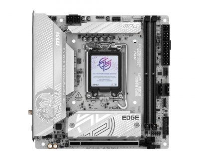 MSI Carte m&egrave;re Mini-ITX -  - MPG B860I EDGE TI WIFI - DDR5 - PCIe 5.0 - Wi-Fi 7