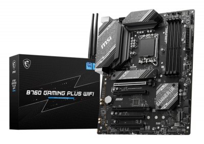 MSI Carte m&egrave;re  B760 GAMING PLUS WIFI - B760/LGA1700/DDR5/ATX