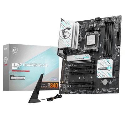 MSI Carte m&egrave;re  B840 GAMING PLUS WIFI ATX Socket AM5 Chipset AMD B840