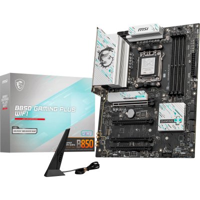 MSI Carte m&egrave;re -  - B850 GAMING PLUS WIFI AMD B850 Emplacement AM5 ATX