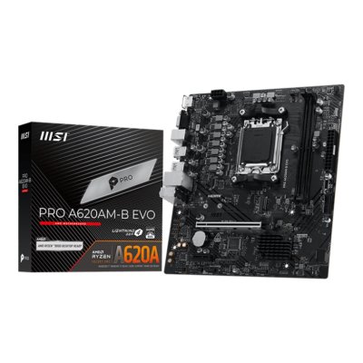 MSI Carte m&egrave;re  PRO A620AM-B EVO - A620/AM5/DDR5/mATX