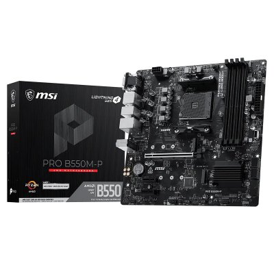 MSI Carte m&egrave;re  Pro B550M-P - B550/AM4/DDR4/mATX