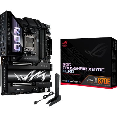 ASUS Carte m&egrave;re ROG CROSSHAIR X870E HERO ATX Socket AM5 Chipset AMD X870E