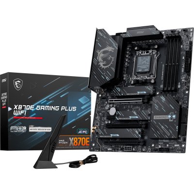 MSI Carte m&egrave;re X870E GAMING PLUS WIFI ATX Socket AM5 Chipset AMD X870E