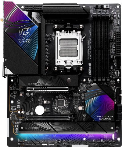 ASROCK Carte m&egrave;re x870e riptide wifi (am5) 90-MXBPP0-A0UAYZ 