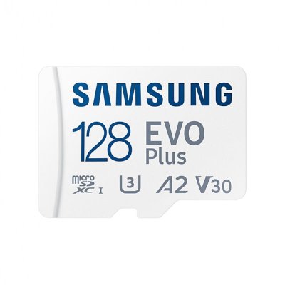 SAMSUNG Carte Micro SD  Micro SD 128Go evo plus + Adaptateur 