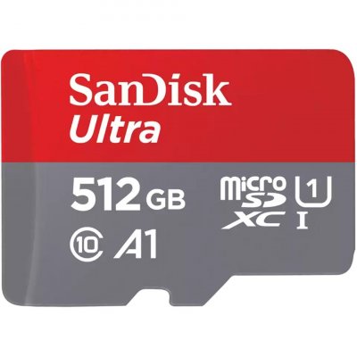 SANDISK Carte Micro SD  512Go Ultra Micro SD + SD Adapter 