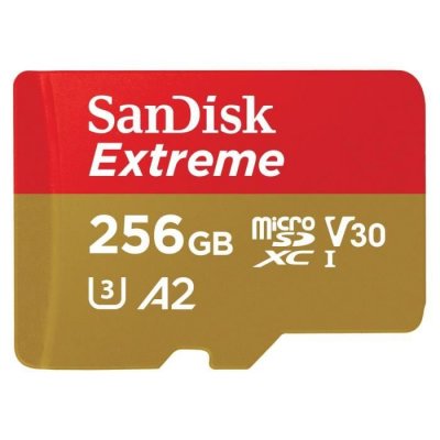 SANDISK Carte Micro SD  Extreme microSD 256Go + RescuePRO D