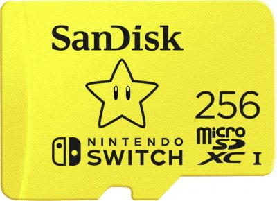 SANDISK Carte Micro SD  Nintendo Switch microSDXC 256GB