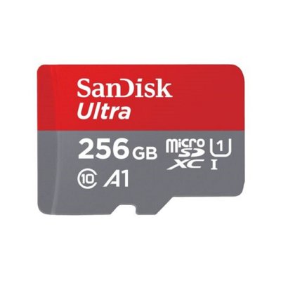 SANDISK Carte Micro SD  Ultra microSDXC 256Go + SD Adapteur