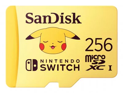 SANDISK Carte Micro Sdxc 256gb Pokemon Pikachu 