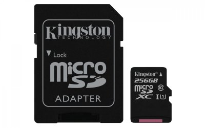 KINGSTON Carte microSDXC  Canvas Select - 256 Go